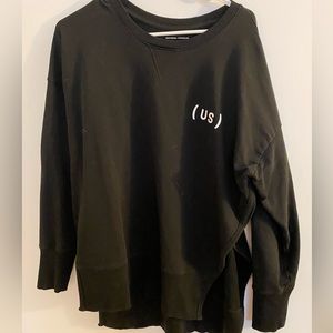 Universal standard Fiona split side sweatshirt Small